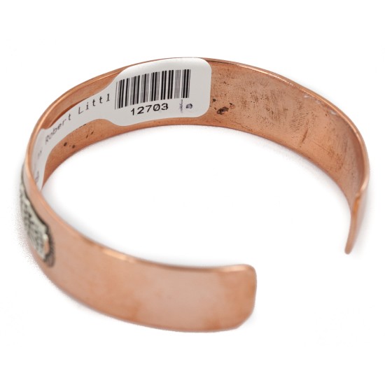 Handmade Navajo .925 Sterling Silver and Pure Copper Bracelet NB151219200238 Handmade Navajo .925 Sterling Silver and Pure Copper Bracelet NB151219200238
