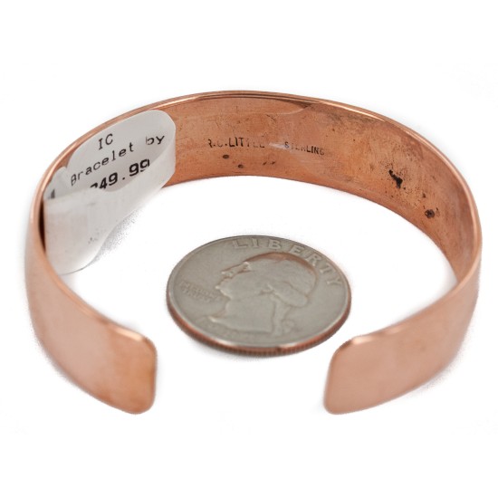 Handmade Navajo .925 Sterling Silver and Pure Copper Bracelet NB151219200238 Handmade Navajo .925 Sterling Silver and Pure Copper Bracelet NB151219200238
