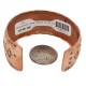 Handmade Certified Authentic Navajo Pure Copper Native American Bracelet 12777-71