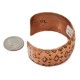 Handmade Certified Authentic Navajo Pure Copper Native American Bracelet 12777-71 Handmade Certified Authentic Navajo Pure Copper Native American Bracelet 12777-71