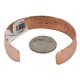 Handmade Certified Authentic Navajo .925 Sterling Silver and Pure Copper Native American Bracelet 12703-181 Handmade Certified Authentic Navajo .925 Sterling Silver and Pure Copper Native American Bracelet 12703-181