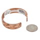 Bear Handmade Certified Authentic Navajo Pure .925 Sterling Silver and Copper Native American Bracelet 12762-74