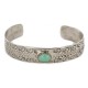 Handmade Certified Authentic Navajo Nickel Natural Turquoise Native American Bracelet 12796-92 Handmade Certified Authentic Navajo Nickel Natural Turquoise Native American Bracelet 12796-92