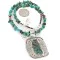 .925 Sterling Silver and Nickel Certified Authentic Handmade Navajo Turquoise Coral Native American Necklace 12812-3-25289 .925 Sterling Silver and Nickel Certified Authentic Handmade Navajo Turquoise Coral Native American Necklace 12812-3-25289