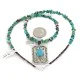 .925 Sterling Silver and Nickel Certified Authentic Handmade Navajo Natural Turquoise Coral Native American Necklace 12810-2-1601 .925 Sterling Silver and Nickel Certified Authentic Handmade Navajo Natural Turquoise Coral Native American Necklace 12810-2-1601
