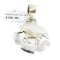 12kt Gold Filled .925 Sterling Silver Horse Handmade Certified Authentic Navajo Native American Pendant 17022 12kt Gold Filled .925 Sterling Silver Horse Handmade Certified Authentic Navajo Native American Pendant 17022
