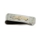 12kt Gold Filled and .925 Sterling Silver Buffalo Handmade Certified Authentic Navajo Native American Money Clip 11259-1
