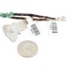 .925 Sterling Silver Certified Authentic Navajo Natural White Buffalo and Turquoise Native American Necklace 14545-24-15781