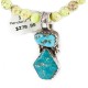 .925 Sterling Silver Certified Authentic Navajo Natural Turquoise Gaspeite Native American Necklace 14297-11-1570 .925 Sterling Silver Certified Authentic Navajo Natural Turquoise Gaspeite Native American Necklace 14297-11-1570