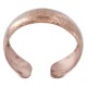 Hammered Handmade Certified Authentic Navajo Pure Copper Native American Bracelet 12956-4