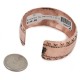Hammered Handmade Navajo Certified Authentic Pure Copper Native American Bracelet 12955-7 Hammered Handmade Navajo Certified Authentic Pure Copper Native American Bracelet 12955-7