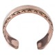 Hammered Handmade Navajo Certified Authentic Pure Copper Native American Bracelet 12955-7