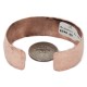 Handmade Certified Authentic Hammered Navajo Natural Turquoise Pure Copper Native American Bracelet 12953-2 Handmade Certified Authentic Hammered Navajo Natural Turquoise Pure Copper Native American Bracelet 12953-2
