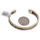 Certified Authentic Handmade Navajo Pure Copper and Brass Native American Bracelet 12958-3 Certified Authentic Handmade Navajo Pure Copper and Brass Native American Bracelet 12958-3