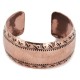 Hammered Handmade Navajo Certified Authentic Pure Copper Native American Bracelet 12955-7 Hammered Handmade Navajo Certified Authentic Pure Copper Native American Bracelet 12955-7