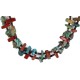 2 Strand Certified Authentic Navajo .925 Sterling Silver Natural Turquoise Red Jasper Native American Necklace 15813 2 Strand Certified Authentic Navajo .925 Sterling Silver Natural Turquoise Red Jasper Native American Necklace 15813