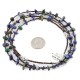 2 Strand Certified Authentic Navajo .925 Sterling Silver Natural Turquoise Lapis Native American Necklace 15585-34 2 Strand Certified Authentic Navajo .925 Sterling Silver Natural Turquoise Lapis Native American Necklace 15585-34