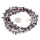 3 Strand Certified Authentic Navajo .925 Sterling Silver Natural Turquoise Amethyst Native American Necklace 25268-1 3 Strand Certified Authentic Navajo .925 Sterling Silver Natural Turquoise Amethyst Native American Necklace 25268-1