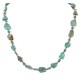 Certified Authentic .925 Sterling Silver Natural Turquoise Chain Native American Necklace 15388 Certified Authentic .925 Sterling Silver Natural Turquoise Chain Native American Necklace 15388