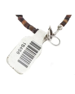 Certified Authentic Navajo .925 Sterling Silver White Howlite Red Jasper Native American Necklace 15456-37 Certified Authentic Navajo .925 Sterling Silver White Howlite Red Jasper Native American Necklace 15456-37