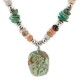 Certified Authentic Navajo .925 Sterling Silver Natural Turquoise Carnelian Native American Necklace 750102-27 Certified Authentic Navajo .925 Sterling Silver Natural Turquoise Carnelian Native American Necklace 750102-27