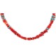Certified Authentic Navajo .925 Sterling Silver Natural Turquoise Coral Chain Native American Necklace 10309 Certified Authentic Navajo .925 Sterling Silver Natural Turquoise Coral Chain Native American Necklace 10309