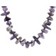 Certified Authentic Navajo .925 Sterling Silver Natural Amethyst Hematite Native American Necklace 15824-16 Certified Authentic Navajo .925 Sterling Silver Natural Amethyst Hematite Native American Necklace 15824-16