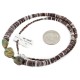 Certified Authentic Navajo .925 Sterling Silver Natural Graduated Heishi and Turquoise Native American Necklace 15293-7 Certified Authentic Navajo .925 Sterling Silver Natural Graduated Heishi and Turquoise Native American Necklace 15293-7