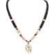 Certified Authentic Navajo .925 Sterling Silver Natural Graduated Heishi White Howlite Native American Necklace 15364-53 Certified Authentic Navajo .925 Sterling Silver Natural Graduated Heishi White Howlite Native American Necklace 15364-53