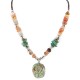 Certified Authentic Navajo .925 Sterling Silver Natural Turquoise Carnelian Native American Necklace 750102-27 Certified Authentic Navajo .925 Sterling Silver Natural Turquoise Carnelian Native American Necklace 750102-27