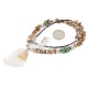 Certified Authentic Navajo .925 Sterling Silver Natural Turquoise Agate Native American Necklace 15151-30 Certified Authentic Navajo .925 Sterling Silver Natural Turquoise Agate Native American Necklace 15151-30