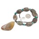Certified Authentic Navajo .925 Sterling Silver Natural Turquoise Jasper Agate Hematite Native American Necklace 15800-29 Certified Authentic Navajo .925 Sterling Silver Natural Turquoise Jasper Agate Hematite Native American Necklace 15800-29