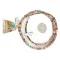 12kt Gold Filled and .925 Sterling Silver Handmade Certified Authentic Navajo Turquoise Jasper Native American Necklace 740103-63-7501003 12kt Gold Filled and .925 Sterling Silver Handmade Certified Authentic Navajo Turquoise Jasper Native American Necklace 740103-63-7501003