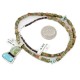 .925 Sterling Silver Certified Authentic Navajo Turquoise Jasper Native American Necklace 14389-50-790101 .925 Sterling Silver Certified Authentic Navajo Turquoise Jasper Native American Necklace 14389-50-790101