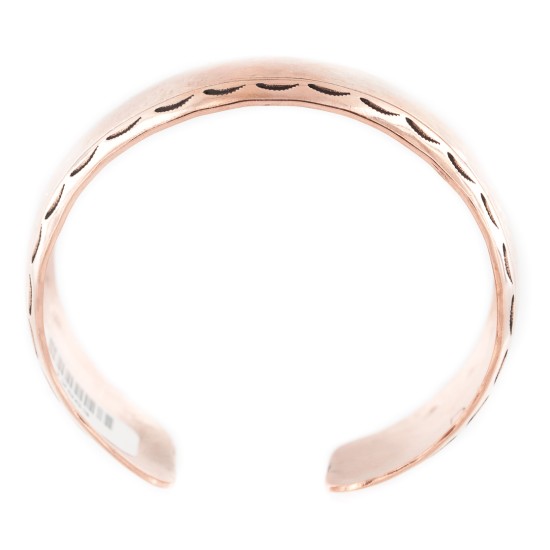 Certified Authentic Hammered Handmade Navajo Pure Copper Native American Bracelet 12963 Certified Authentic Hammered Handmade Navajo Pure Copper Native American Bracelet 12963