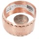 Certified Authentic Hammered Handmade Navajo Pure Copper Native American Bracelet 12963 Certified Authentic Hammered Handmade Navajo Pure Copper Native American Bracelet 12963