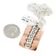Navajo .925 Sterling Silver Gecko Handmade Certified Authentic Pure Copper Native American Necklace 17038