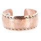 Certified Authentic Hammered Handmade Navajo Pure Copper Native American Bracelet 12963 Certified Authentic Hammered Handmade Navajo Pure Copper Native American Bracelet 12963