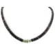 Certified Authentic Navajo .925 Sterling Silver Natural Graduated Shell and Turquoise Native American Necklace 15804-12