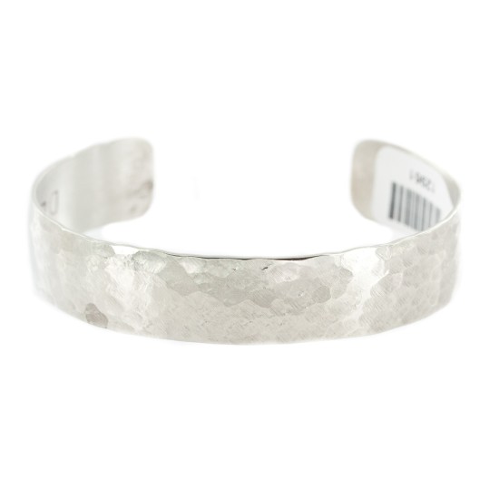 Handmade Hammered Navajo Nickel Bracelet NB151230231451