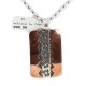 Navajo .925 Sterling Silver Gecko Handmade Certified Authentic Pure Copper Native American Necklace 17038 Navajo .925 Sterling Silver Gecko Handmade Certified Authentic Pure Copper Native American Necklace 17038
