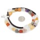 Certified Authentic Navajo .925 Sterling Silver Natural Multicolor Stones Quartz Amethyst Agate Native American Necklace 25310-1 Certified Authentic Navajo .925 Sterling Silver Natural Multicolor Stones Quartz Amethyst Agate Native American Necklace 25310-1