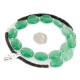 Certified Authentic .925 Sterling Silver Navajo Natural Jade Heishi Native American Necklace 25311-1