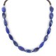 Certified Authentic Navajo .925 Sterling Silver Natural Lapis Lazuli Heishi Native American Necklace 25315