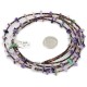 3 Strand Certified Authentic .925 Sterling Silver Navajo Natural Turquoise and Amethyst Native American Necklace 15401-30 3 Strand Certified Authentic .925 Sterling Silver Navajo Natural Turquoise and Amethyst Native American Necklace 15401-30