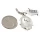 .925 Sterling Silver Certified Authentic Navajo Natural Charoite Native American Necklace 12908-9 .925 Sterling Silver Certified Authentic Navajo Natural Charoite Native American Necklace 12908-9
