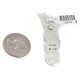 .925 Sterling Silver Certified Authentic Navajo Natural Mother of Pearl Native American Necklace 12910-1 .925 Sterling Silver Certified Authentic Navajo Natural Mother of Pearl Native American Necklace 12910-1
