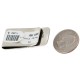 Handmade Certified Authentic Navajo Nickel and .925 Sterling Silver Natural Jasper Native American Money Clip 11250-22