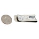 Handmade Certified Authentic Navajo Nickel and .925 Sterling Silver Natural Turquoise Native American Money Clip 11240-2 Handmade Certified Authentic Navajo Nickel and .925 Sterling Silver Natural Turquoise Native American Money Clip 11240-2