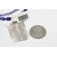 12kt Gold Filled .925 Sterling Silver Handmade NAVAJO LADY WEAVING RUG Certified Authentic Turquoise Native American Necklace 371010713055